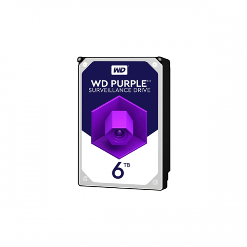 قیمت + خرید آنلاین فوری هارددیسک اینترنال وسترن دیجیتال مدل Purple WD60PURX ظرفیت 6 ترابایت