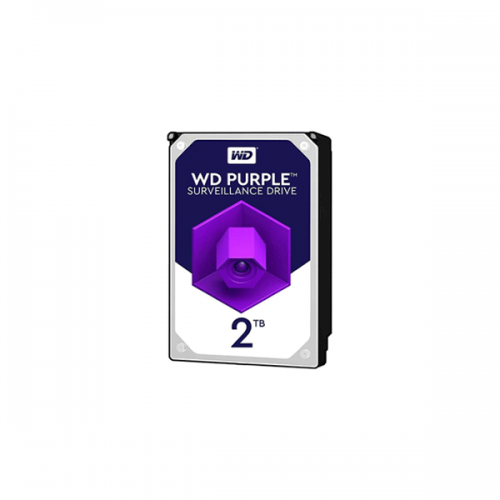 قیمت + خرید آنلاین فوری هارددیسک اینترنال وسترن دیجیتال مدل Purple WD20PURX ظرفیت 2 ترابایت