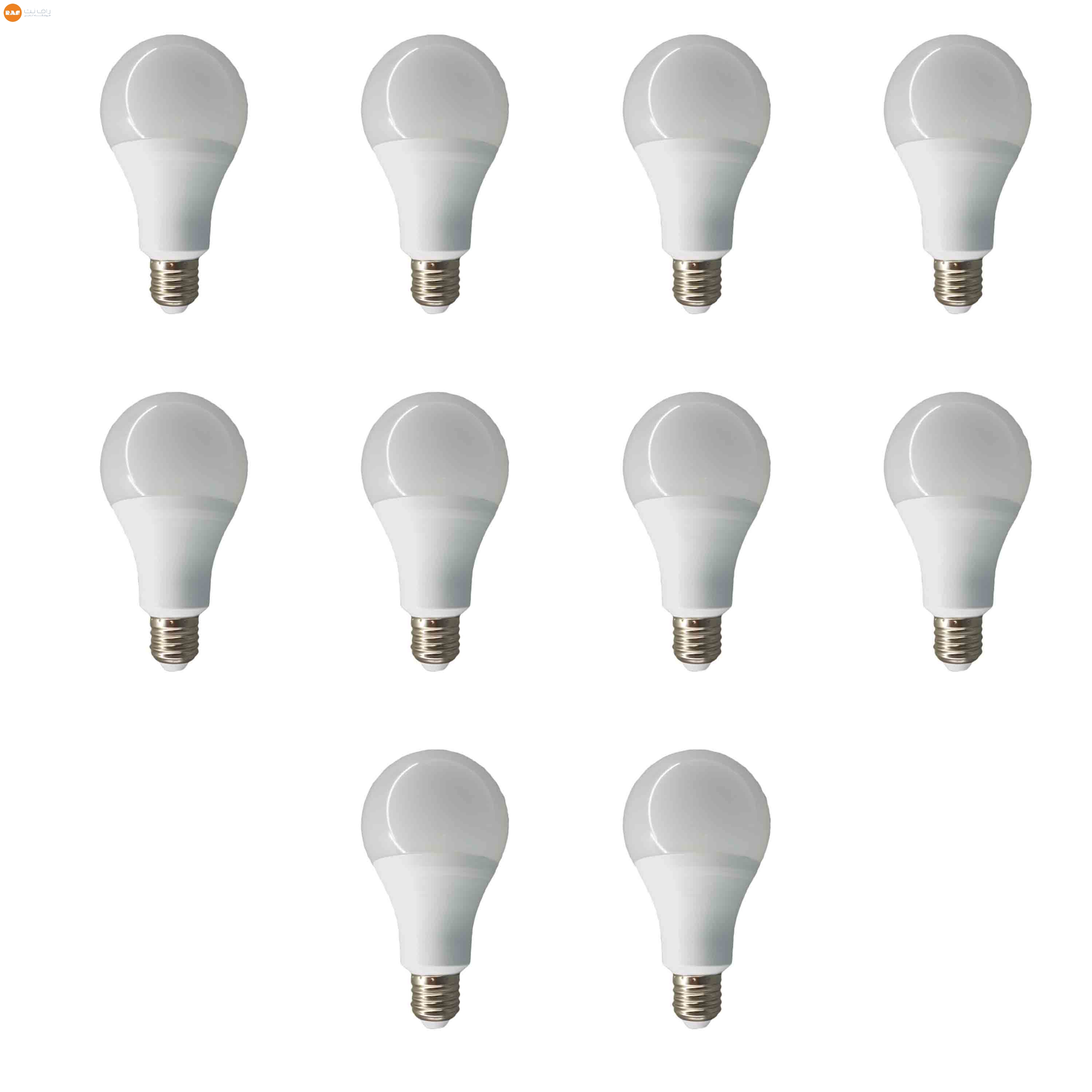 قیمت + خرید آنلاین فوری لامپ ال ای دی 18 وات پی جی تی مدل حبابی پایه E27