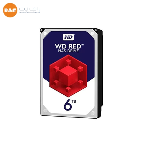 هارد دیسک اینترنال وسترن دیجیتال مدل Red WD60EFAX ظرفیت 6 ترابایت