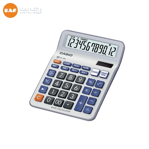 ماشین حساب کاسیو مدل DC-12M