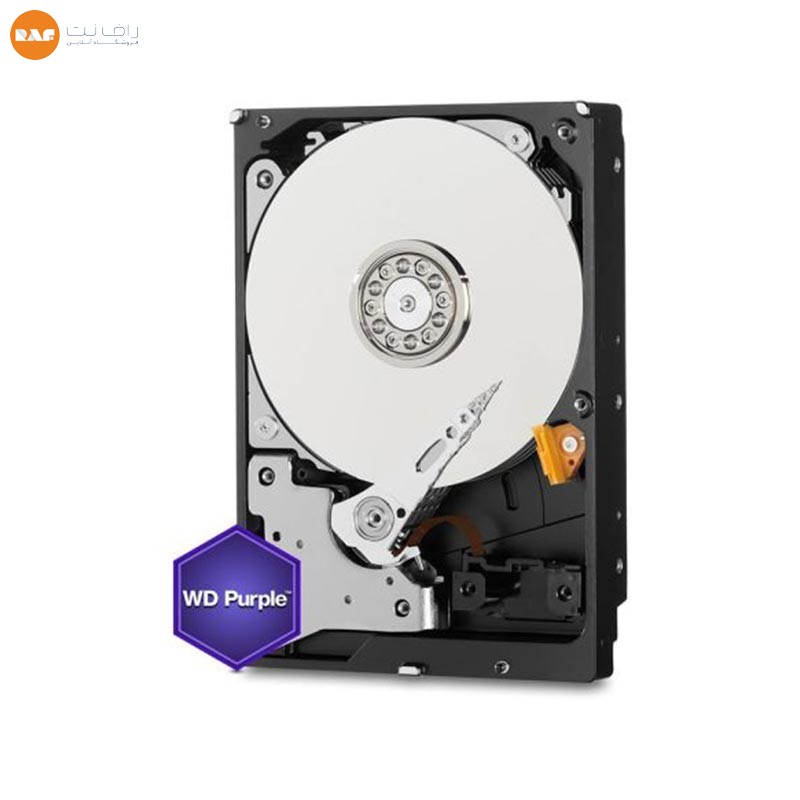 هارددیسک اینترنال ظرفیت 1 ترابایت وسترن دیجیتال مدل Purple WD10PURX