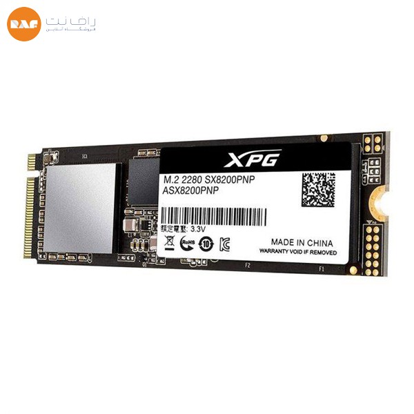 SSD ای دیتا 512 گیگابایت M.2 مدل SX8200 Pro