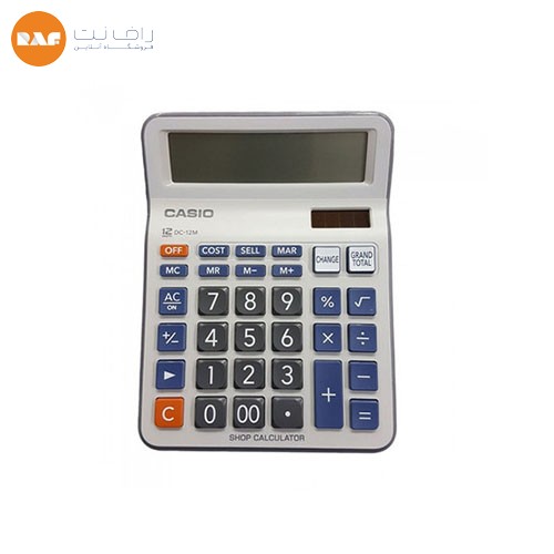 ماشین حساب کاسیو مدل DC-12M