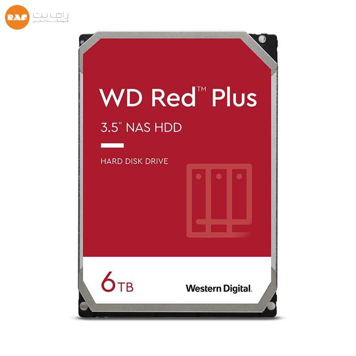 هارد اینترنال 6 ترابایت AWEST مدل Red Plus WD60EFZX