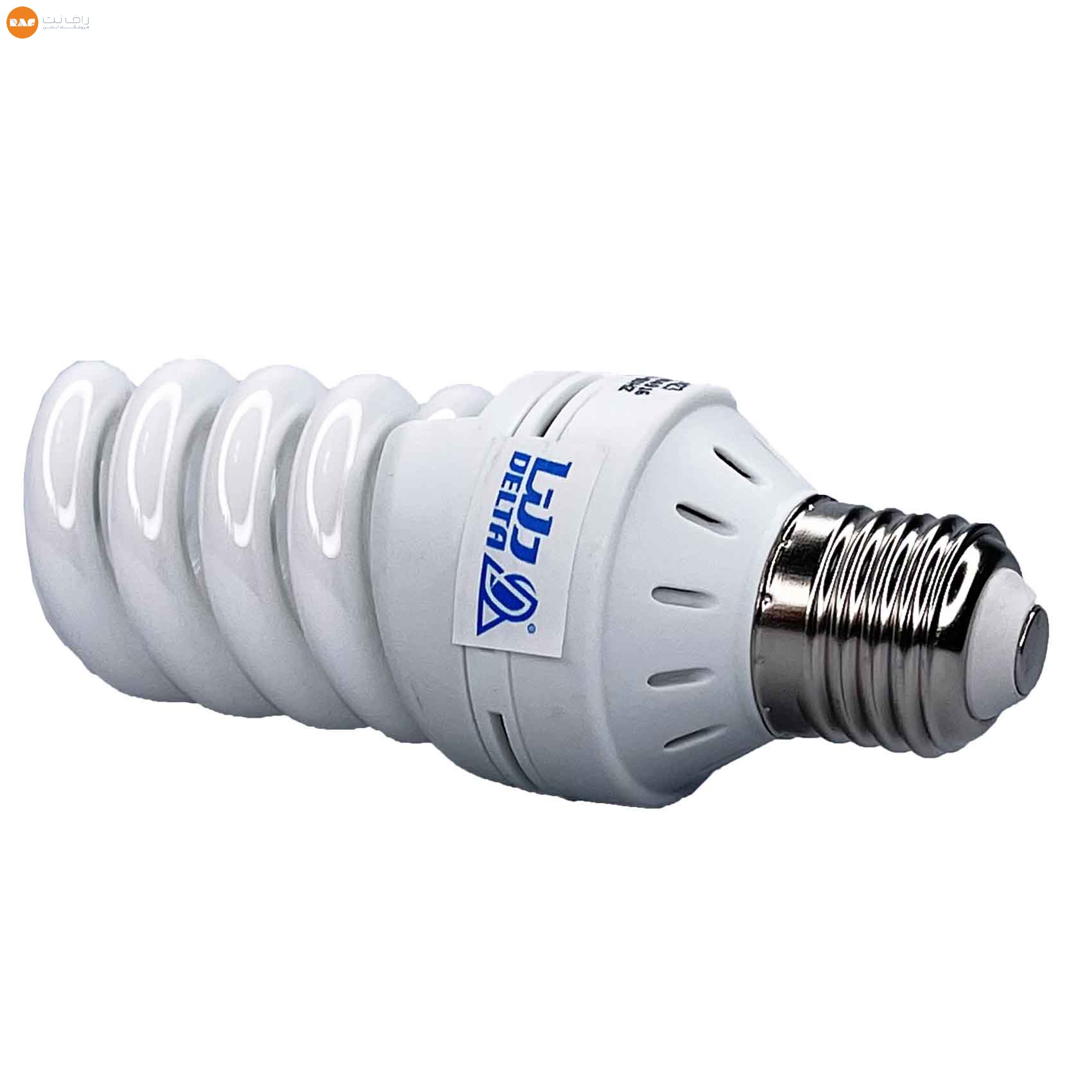 لامپ کم مصرف 18 وات دلتا مدل تمام پیچ پایه E27