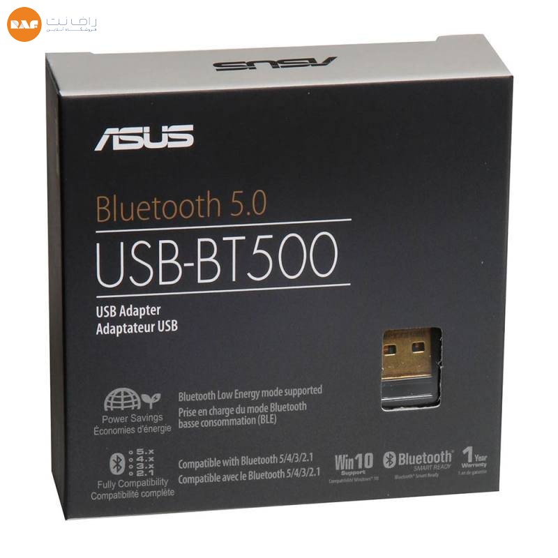 کارت شبکه USB بی سیم ایسوس مدل USB-BT500